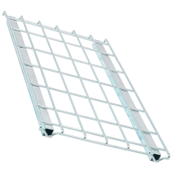 Полка сетчатая оцинкованная для стеллажей ПРАКТИК MS PRO 60х30 Z, 600x300 мм [S31299303258]
