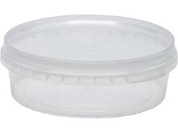 Контейнер пластиковый круглый, 250мл, 122 мм