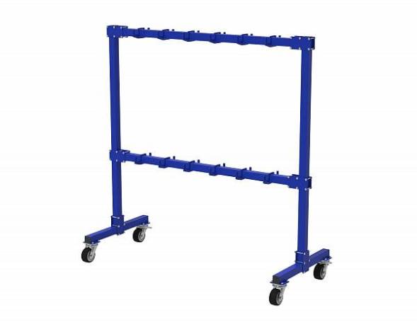 Стеллаж ДВК для строп передвижной 2000