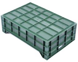 Ящик 600х400х200 плодово-овощной перфорированный
