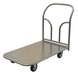 Платформенная тележка из нержавеющей стали ТП НЖ 3 1000х600х700 [16210]