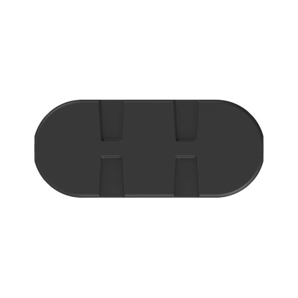 Емкость пластиковая прямоугольная для хранения воды, жидкостей и дизельного топлива, 500 л, черный [TSN500S1]