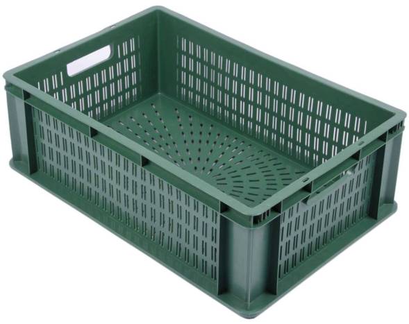 Пластиковый ящик 600х400х200 перфорированный