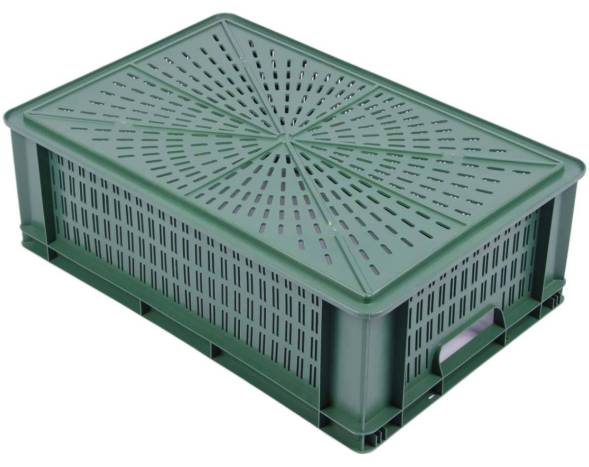 Пластиковый ящик 600х400х200 перфорированный