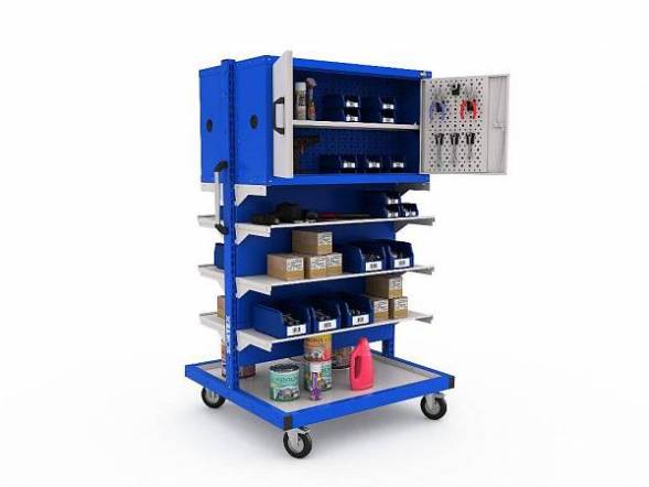 Система хранения ДВК SORTEX 1495-M №1-3 (мобильная)