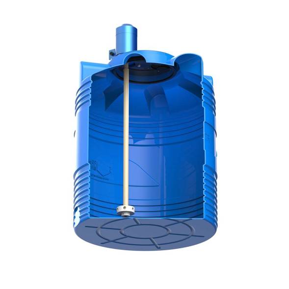 Емкость V 300 литров с турбинной мешалкой