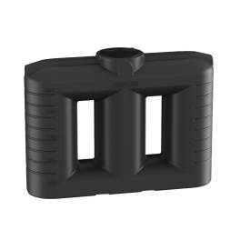 Емкость пластиковая прямоугольная для хранения воды, жидкостей и дизельного топлива, 1500 л, черный [TSN1500S1]