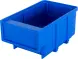 Контейнер полочный пластиковый, 170x105x80 мм, 1.43 л, синий [6001]