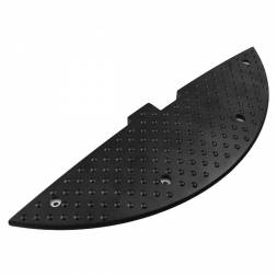 Лежачий полицейский ИДН-900-2 Концевой Элемент, Черный (Резина)