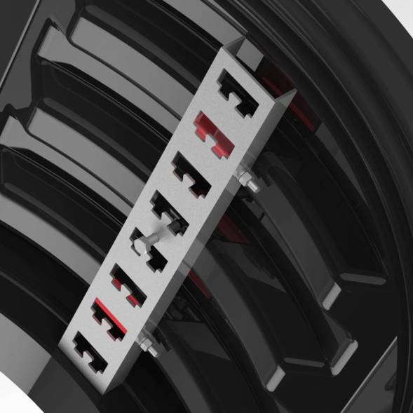 Секция КН-780 с подготовкой к установке кабельных стоек