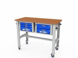 Стол рабочий ДВК мобильный WOKER PRO 04.1500