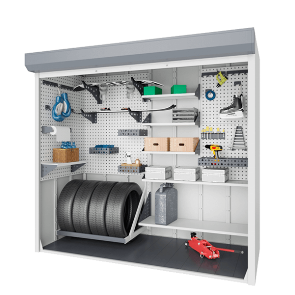 Шкаф для паркинга 1700x2150x1200 односекционный [11217]