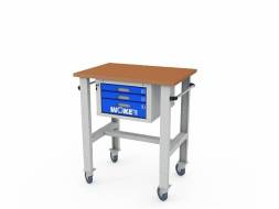 Стол рабочий ДВК мобильный WOKER PRO 03.1000