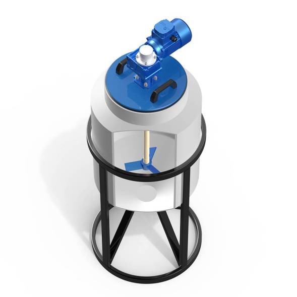 Емкость K 100 литров с лопастной мешалкой