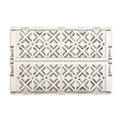 Ящик пластиковый складной ECONOVA Stocky M, 249х167х103 мм, 3.4 л, светло-бежевый [434297434]