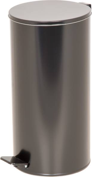 Урна мусорная с педалью, 40 литров, черный