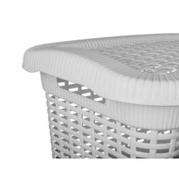 Корзина универсальная 20л, светло-серый