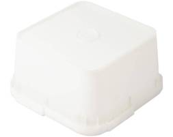 Куботейнер пластиковый для пищевых продуктов, 12 л, 340x340x160 мм, белый [340340160-00]