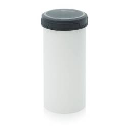 Банка 2,5 л с внутренней крышкой, серая