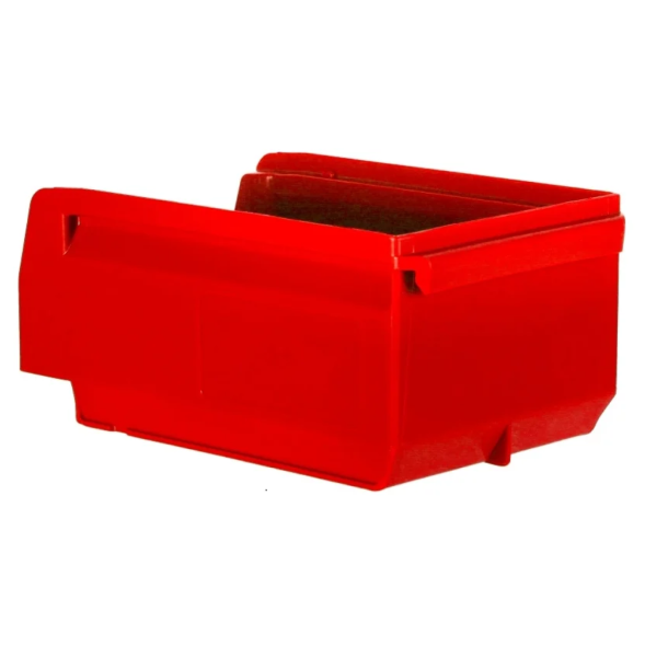 Складской лоток для метизов, мелочей и деталей Logic Store®, 165х100х75 мм, красный [12.401]