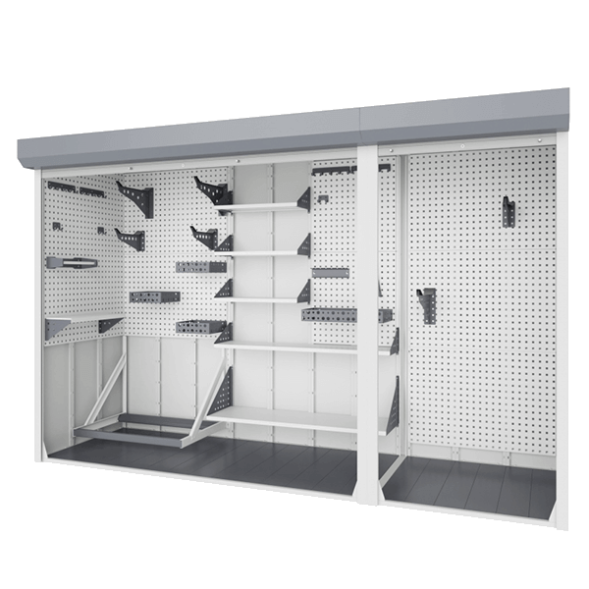 Шкаф для паркинга 1700x2500x600 [9428]