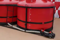 Комплект ПОЛНОГО слива с кранами G3 на две емкости TRF