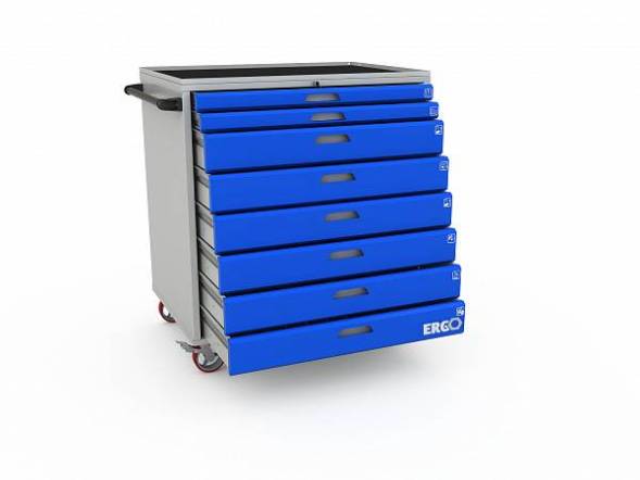 Тумба инструментальная ДВК ERGO XL 08.3