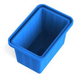 Ванна пластиковая пищевая пищевая, 400 л, синий [SV400S13]