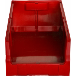 Складской лоток для метизов, мелочей и деталей Logic Store®, 400х225х150 мм, красный [12.414]