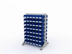 Стеллаж для пластиковых лотков ДВК SORTEX двухсторонний 1500x1000x800.02