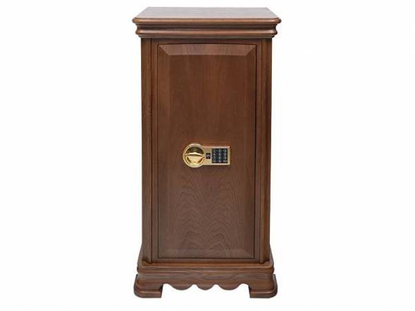 Взломостойкий сейф в дереве VALBERG КАРАТ-90T EL Д