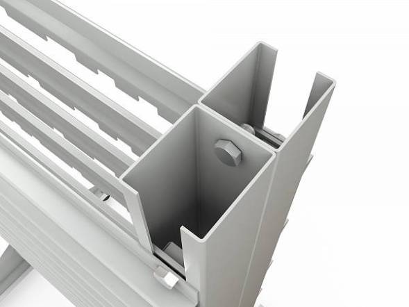 Стеллаж для пластиковых лотков ДВК SORTEX двухсторонний 1500x1000x800.06