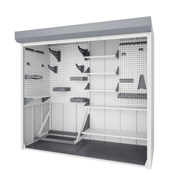 Шкаф для паркинга 2300x2150x600 [11236]