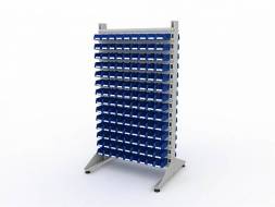 Стеллаж для пластиковых лотков ДВК SORTEX двухсторонний 1800x1000x800.01