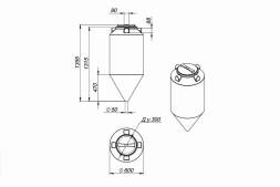 Емкость ФМ 240л белая