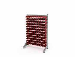 Стеллаж для пластиковых лотков ДВК SORTEX односторонний 1500x1000x450.01