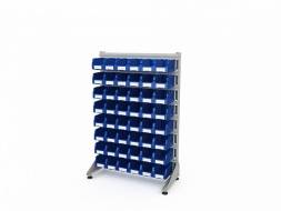 Стеллаж для пластиковых лотков ДВК SORTEX односторонний 1500x1000x450.02