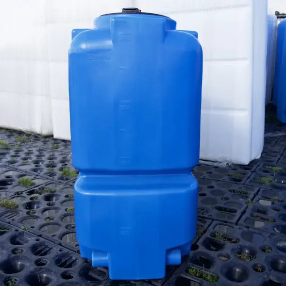 Емкость ST 2000л с патрубками 100мм под плотность до 1.2 г/см3 синяя