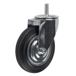Колесо промышленное поворотное (болтовое крепление) 200 мм [12345]