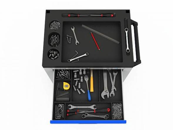 Тумба инструментальная ДВК LOGITEX 06 XS.1