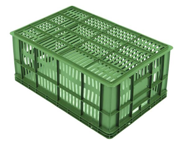 Пластиковый ящик под овощи 600х400х260 перфорированный