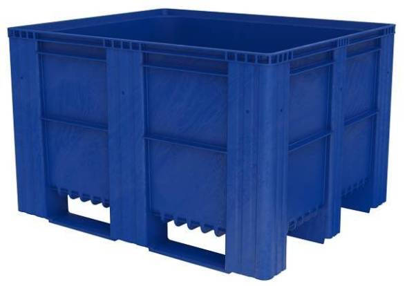 Большой пластиковый контейнер Type 1000-ACE- Euro, сплошной на 3-х полозьях