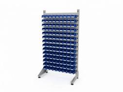 Стеллаж для пластиковых лотков ДВК SORTEX односторонний 1800x1000x450.01