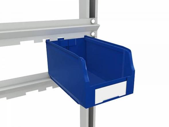 Стеллаж для пластиковых лотков ДВК SORTEX односторонний 1800x1000x450.01