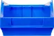 Ящик (лоток) пластиковый сплошной, 170x105x75 мм, 1.34 л, синий [5001]
