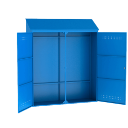 Металлический шкаф для рампы 2000х500х2400 мм [12651]