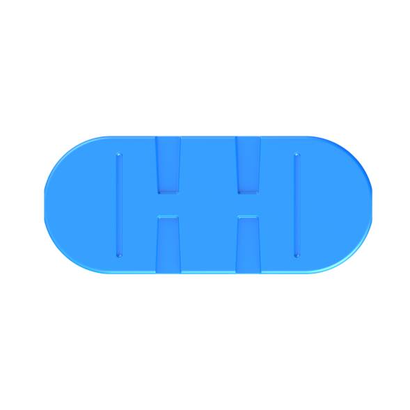 Емкость пластиковая прямоугольная для хранения воды, жидкостей и дизельного топлива, 2000 л, синий [TSN2000S13]