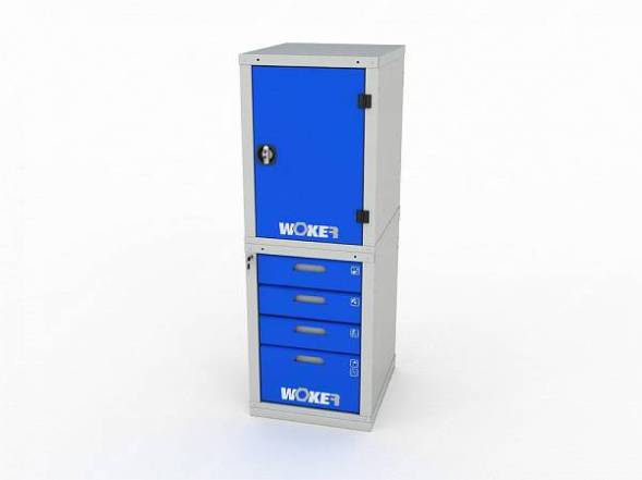 Тумба инструментальная модульная ДВК WOKER PRO 0104 S