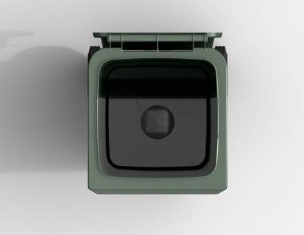 Мусорный контейнер на колесах , 120 литров