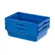 Контейнер пластиковый вкладываемый INSTORE, 600х400х170 мм, синий [KV 6417]